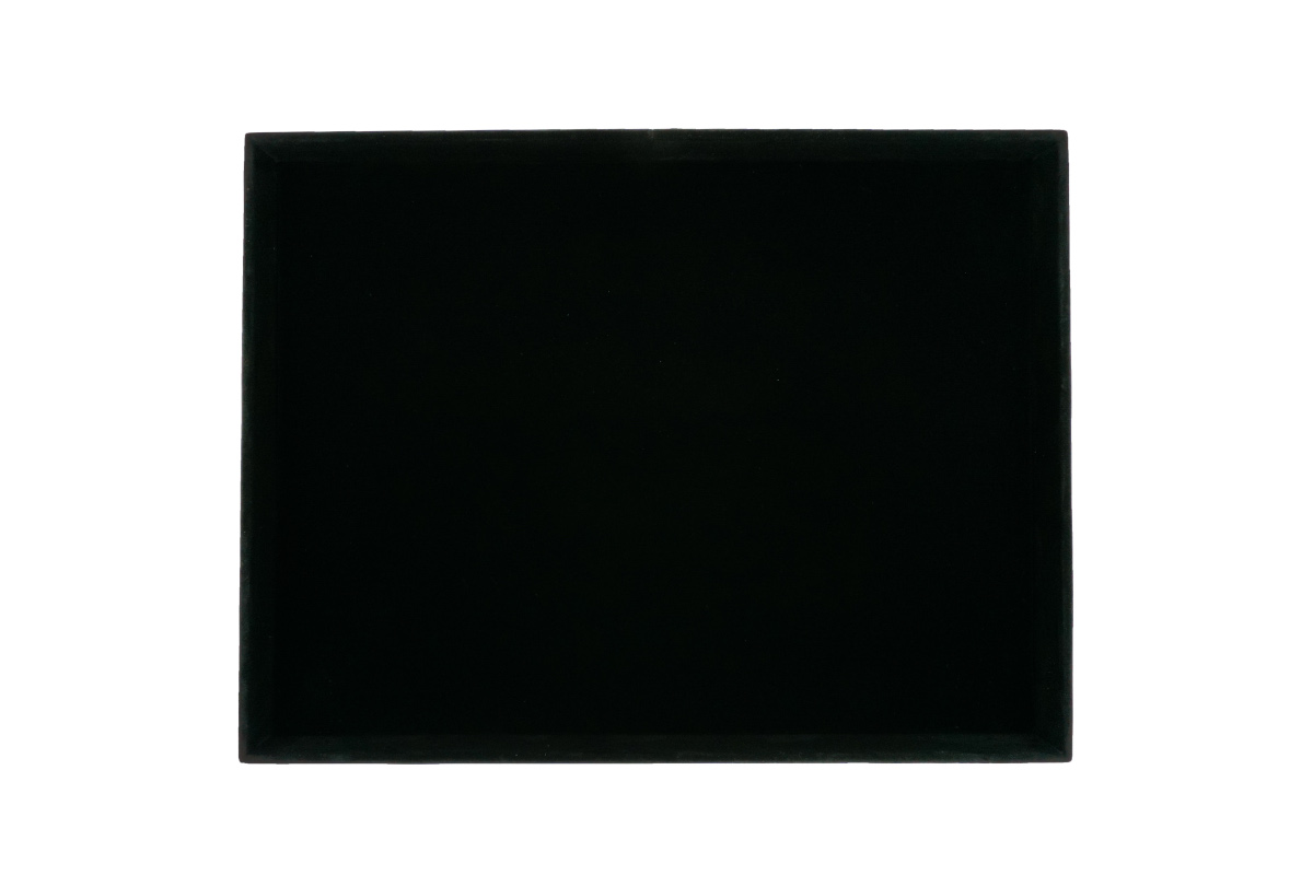 картинка Планшет пустой  24*31 черный бархат от Клио