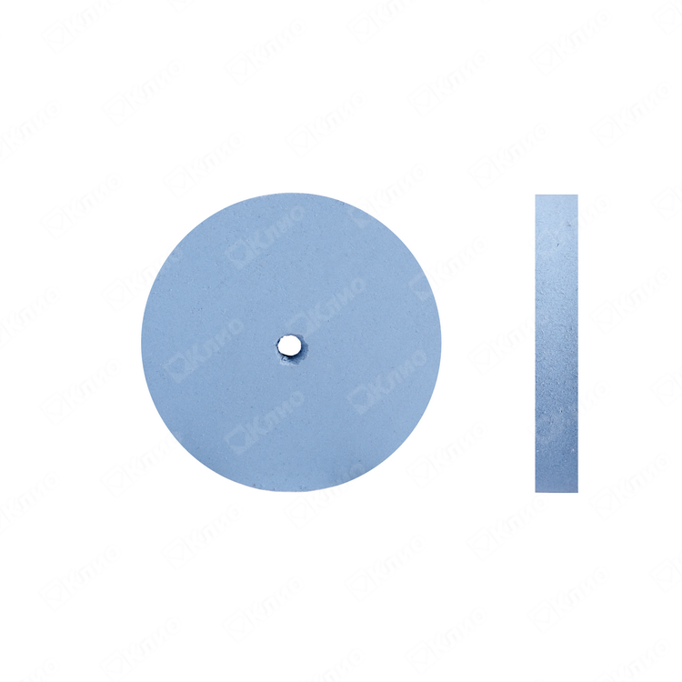 картинка Резинка силикон. голубая (диск) 22х3 мм от Клио