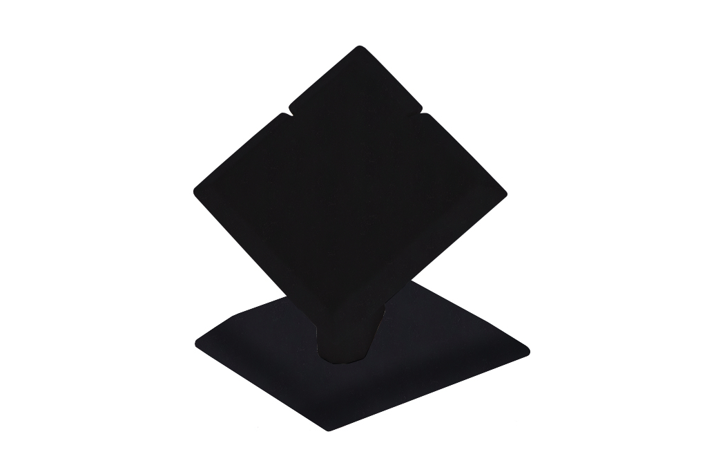картинка Прямоугольная подставка под кольца  черный кож. зам. от Клио