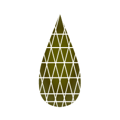 Дымчатый кварц бриолет 7 x 5