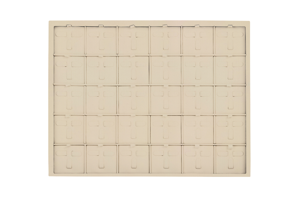 картинка Планшет "квадраты" под комплект 31*24 бежевый кож.зам от Клио