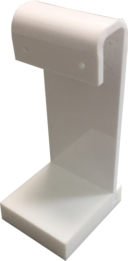 картинка Подставка под серьги, н=9,5см, белый от Клио