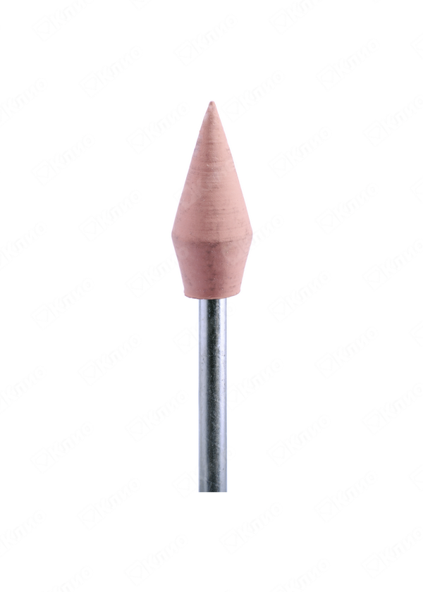картинка Резинка силикон. розовая с держ. (клиновидная) 6х14 мм от Клио