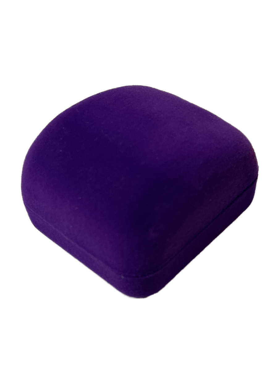 картинка ФУ-2 футляр под Кольца/серьги, фиолетовый от Клио