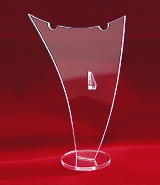 картинка Шея под одну цепочку  пластик прозрачный от Клио