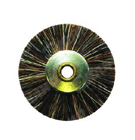 картинка Щетка - диск (серая, средняя) 16мм от Клио