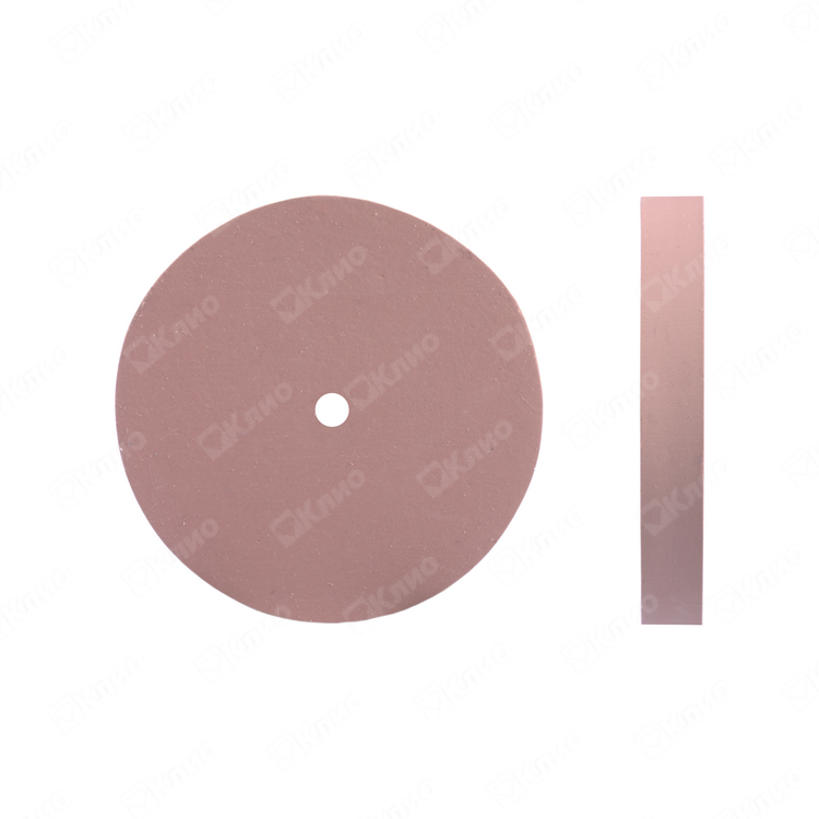 картинка Резинка силикон. розовая (диск)  22х3 мм от Клио