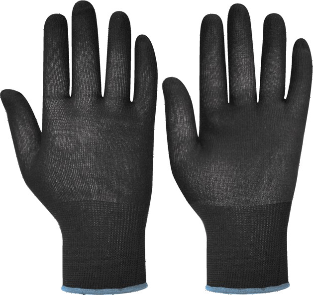 картинка Перчатки нейлон черные, размер 7 от Клио