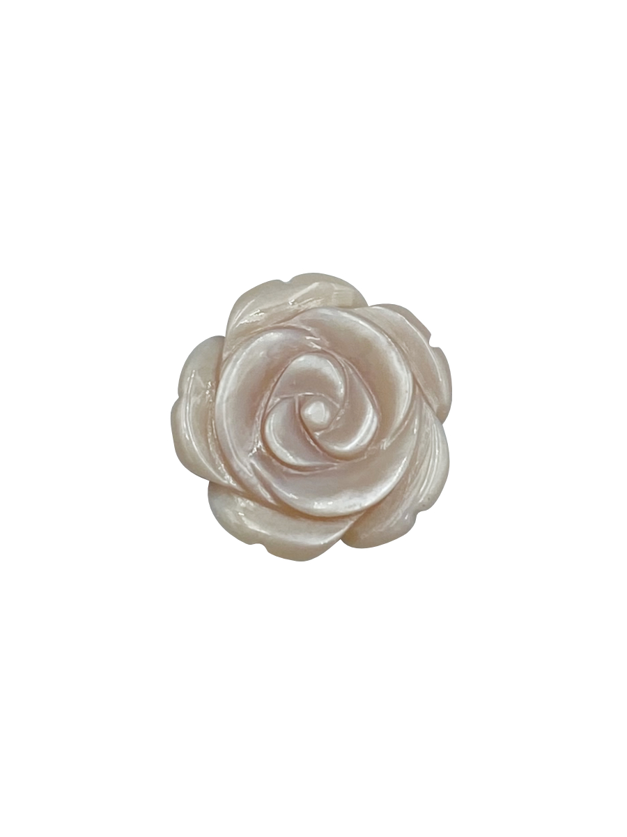картинка Перламутровый цветок №4 розовый d=12,0мм от Клио