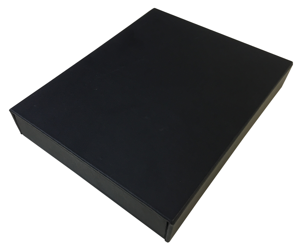картинка Шкатулка под огранку 6х6, на магнитах, к/з, черный от Клио