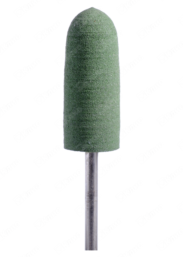картинка Полир зеленый с держ. (парабола) 10х24,5 мм от Клио