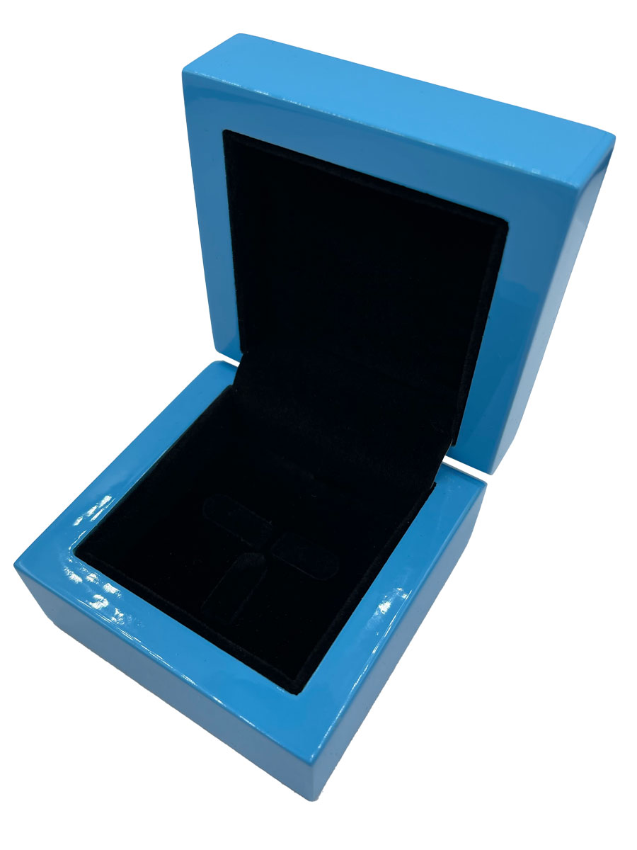 картинка Деревянный футляр ДС-035-02 под комплект, синий от Клио