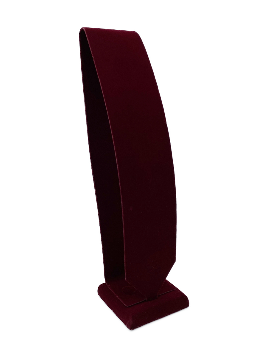 картинка Подставка "галстук" высокая бордо бархат от Клио