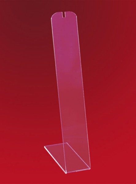 картинка Подставка горка под 1 браслет пластик прозрачный от Клио