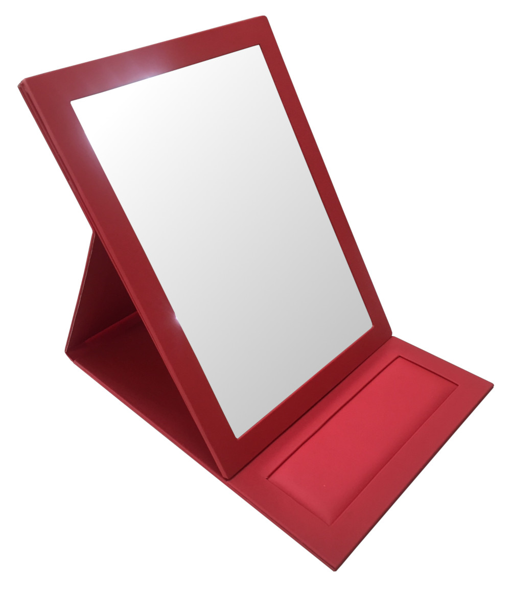 картинка Зеркало складное, красный от Клио