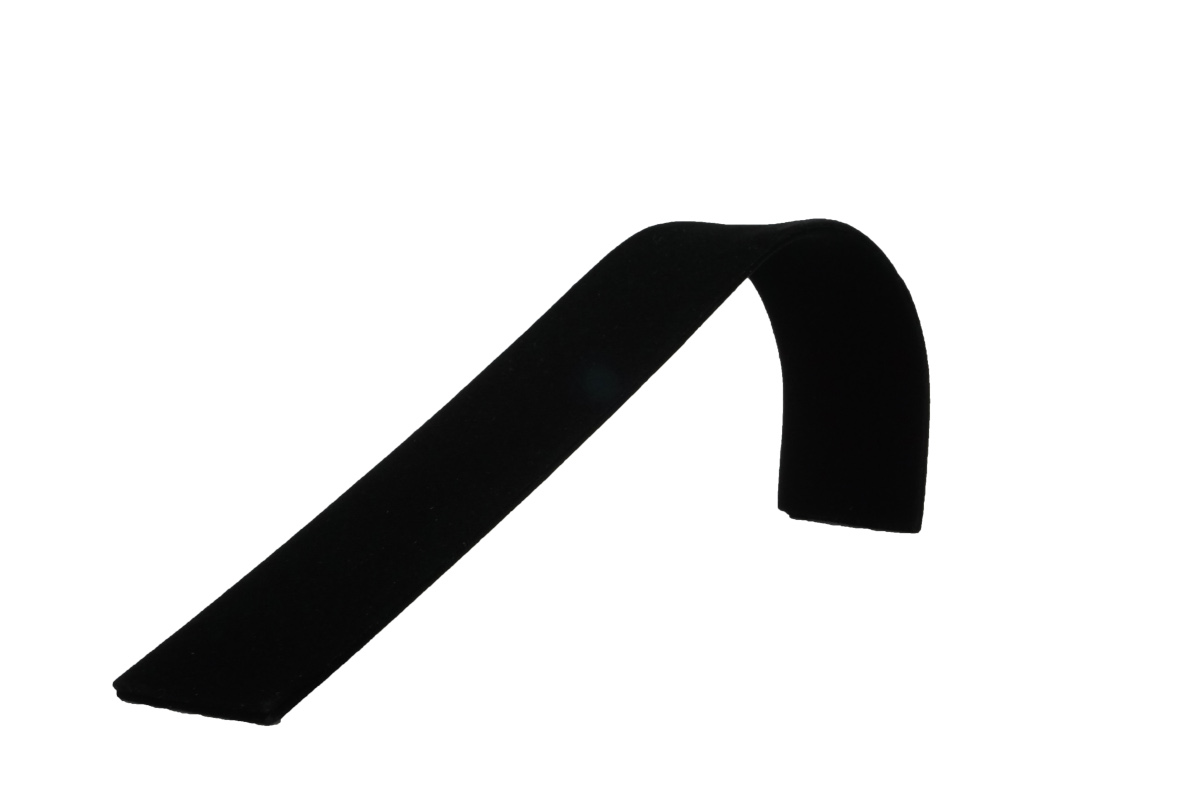 картинка Подставка горка под 1 браслет черный бархат от Клио