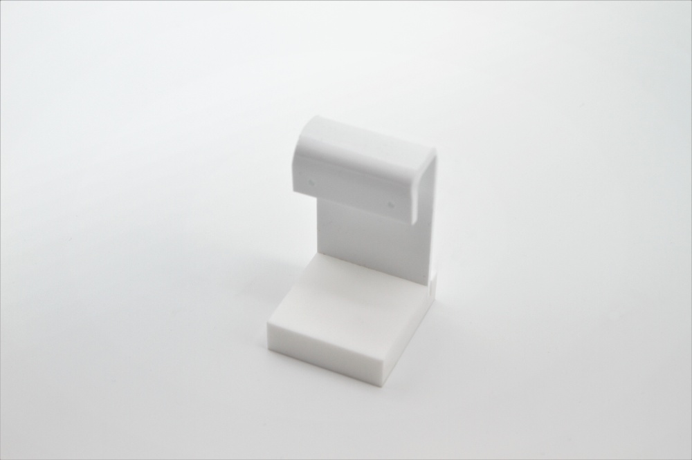 картинка Подставка под серьги, н=7см, белый от Клио