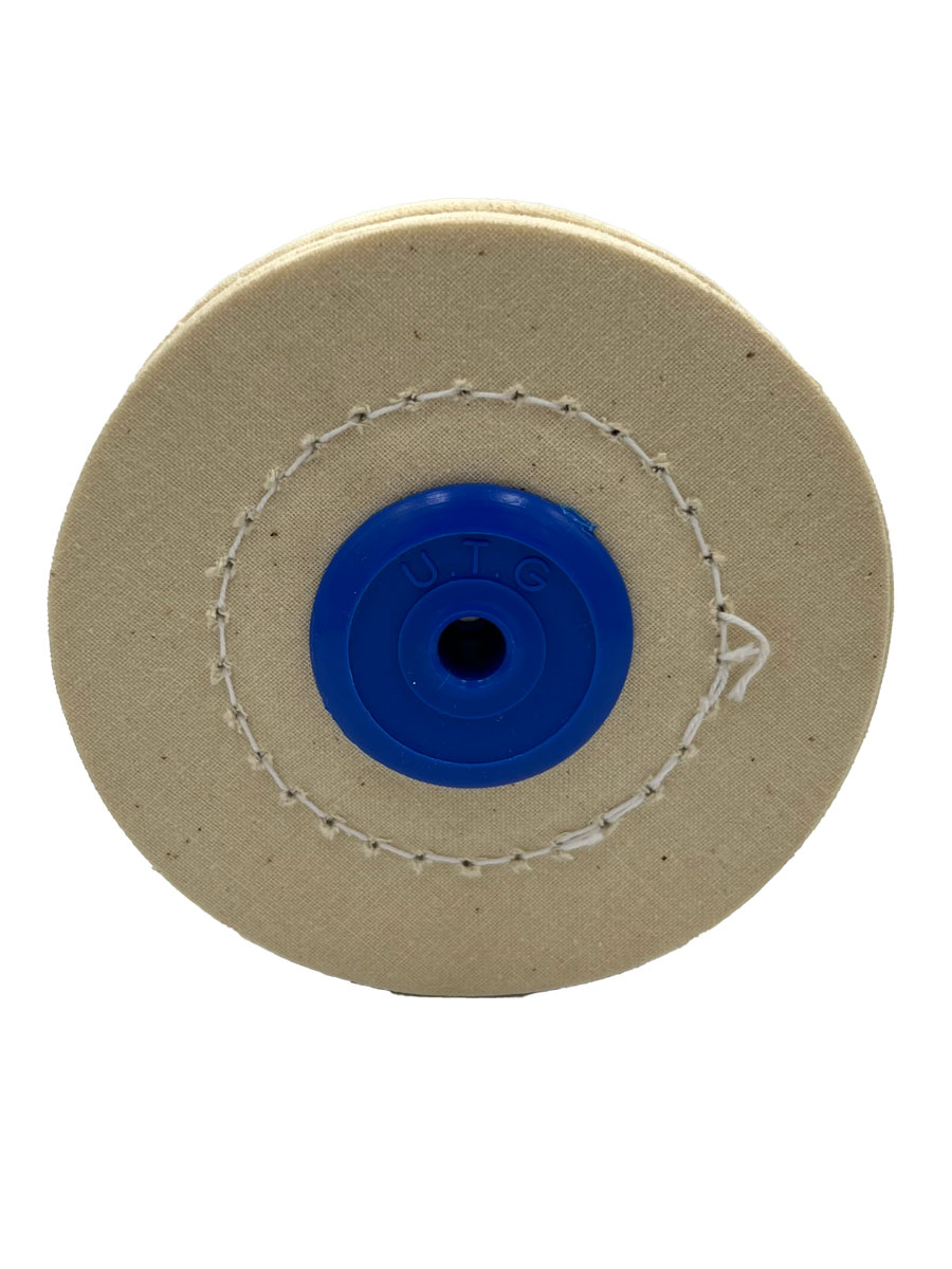 картинка Щетка для ш/м, белая х/б ткань плотного плетения, д=100х20мм от Клио