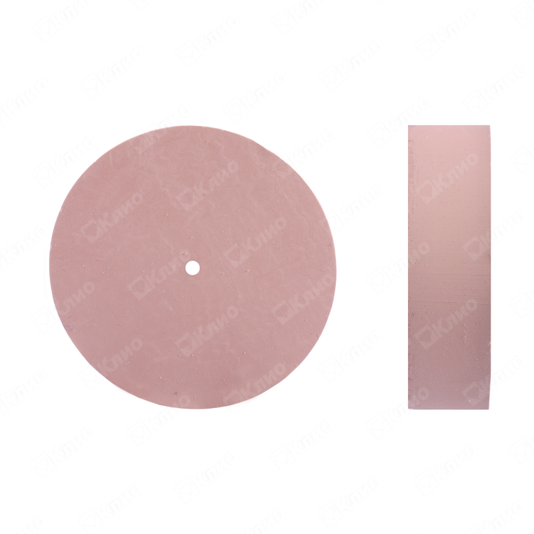картинка Резинка силикон. розовая (диск) 22х6 мм от Клио