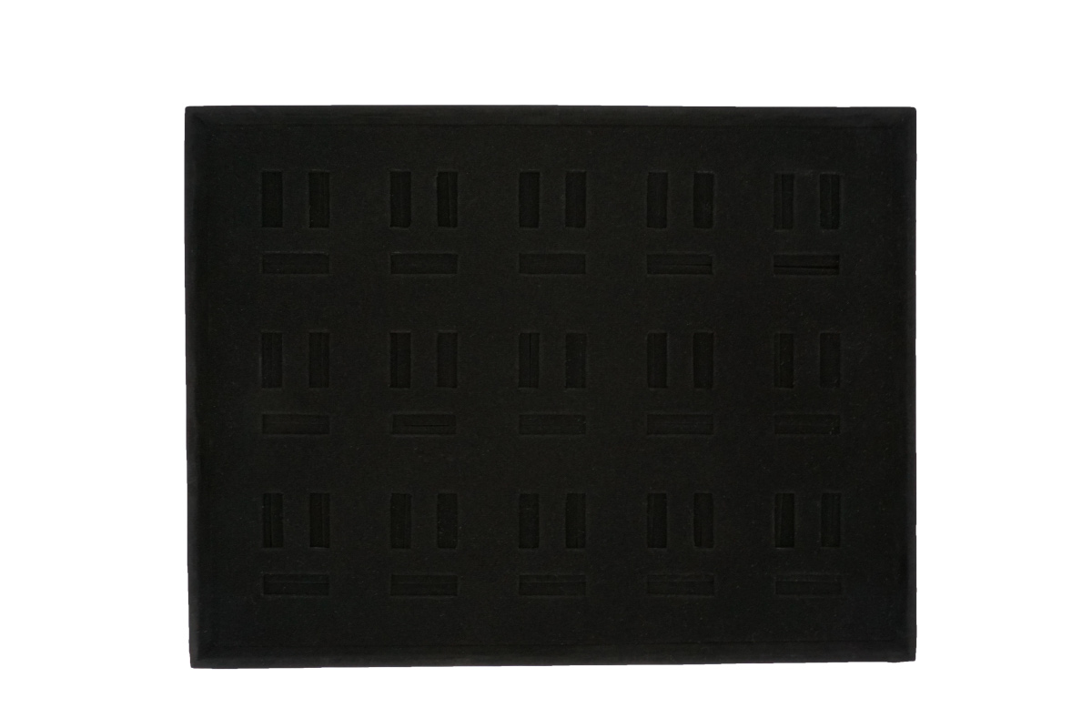 картинка Планшет "ячейки" под комплект 31*24 черный бархат от Клио
