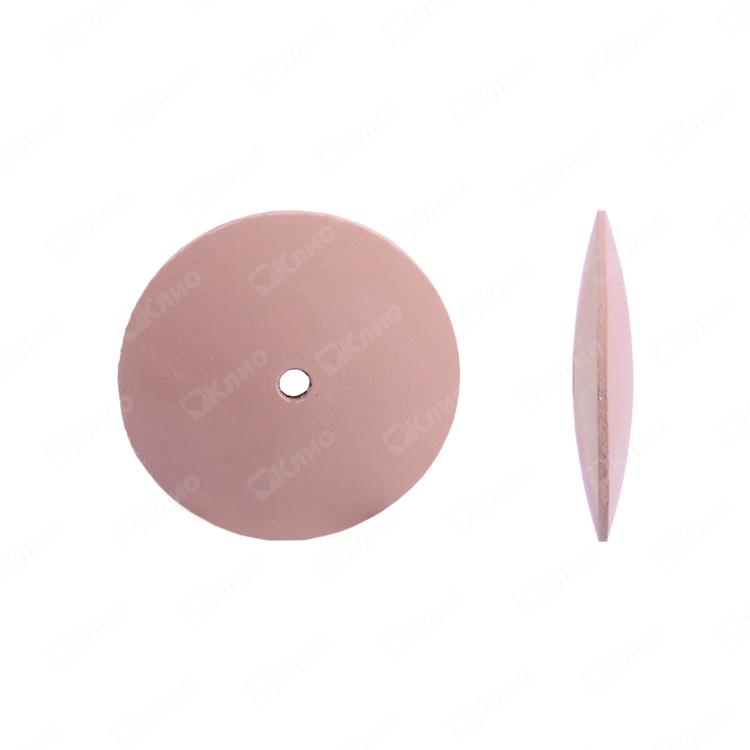 картинка Резинка силикон. розовая (линза) 18х3,5 мм от Клио
