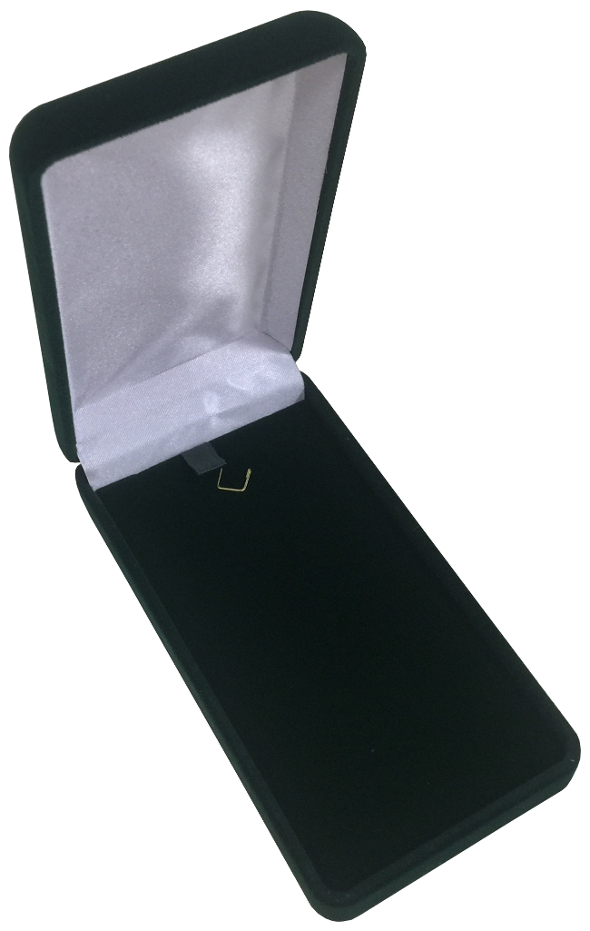 картинка ФУ-18 футляр под серьги/кулон, зеленый от Клио