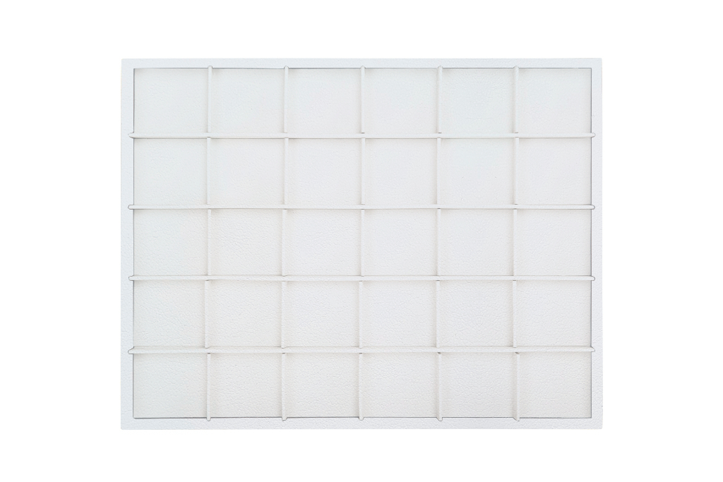 картинка Планшет "квадраты" 24*31 белый кож. зам. от Клио