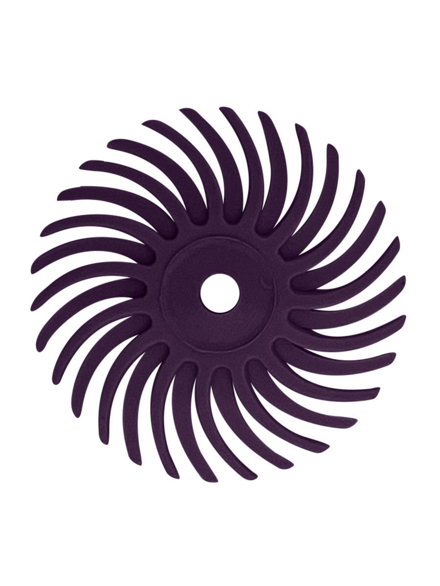 картинка Диск "Хабрас" лепестковый фиолетовый, d=20мм, зерно 600 от Клио