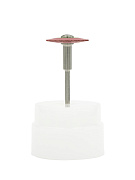 Превью Резинка с алмазной крошкой (линза 19х3 мм, красный, очень грубый)  №2