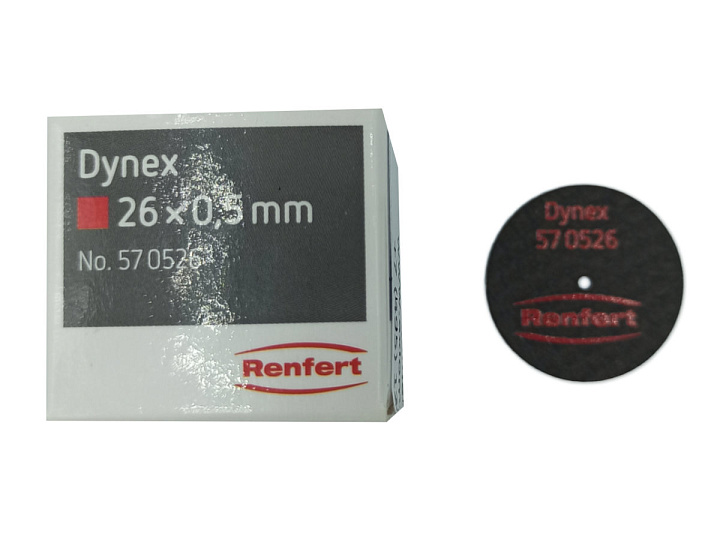 Диски отрезные Dynex 26 мм x 0,5 мм №1