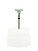 Превью Абразивный камень с алмазной крошкой для полировки циркона, с держ., ф=13х2 мм №2